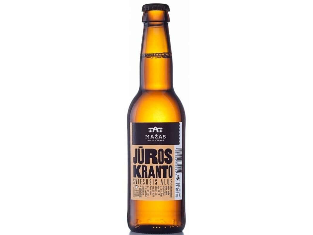 Alus Jūros Kranto šviesus 0,33 l