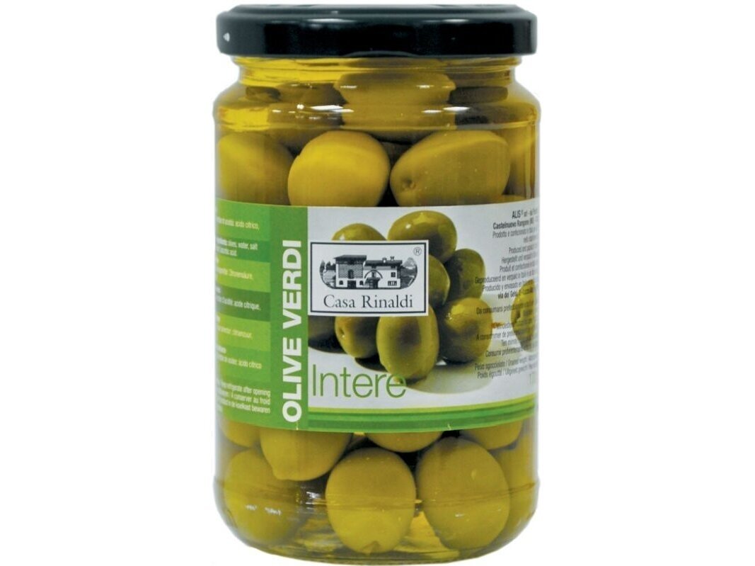 Alyvuogės Casa Rinaldi Verdi intere 310 g