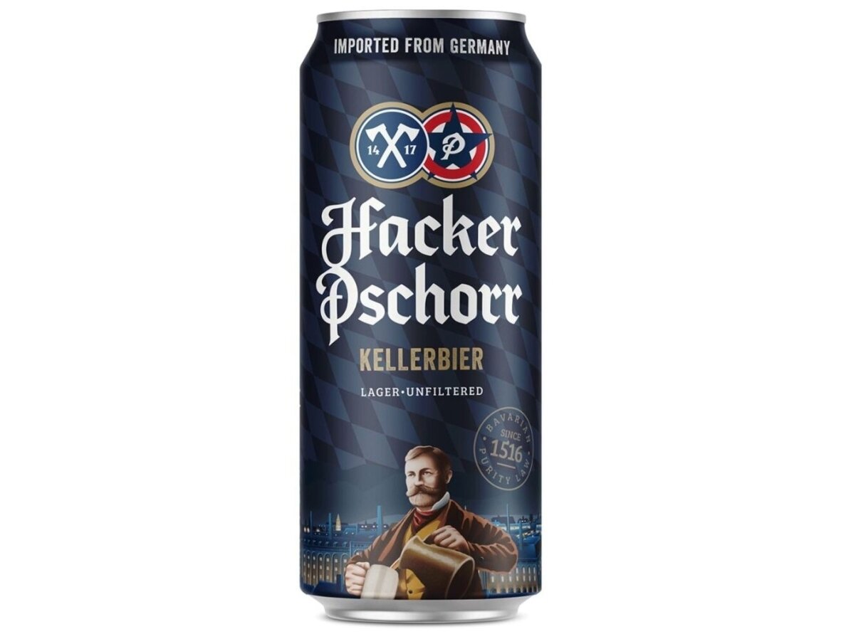 Alus Hacker Pschorr Kellerbier skard. 0,5 l