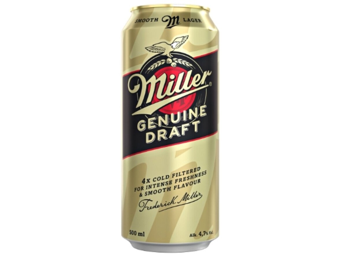 Alus Miller Genuine Draft skard. 0,5 l