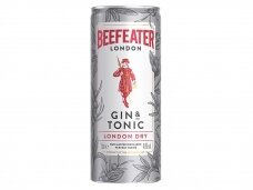 Alkoholinis kokteilis Beefeater London Dry Gin & Tonic 0,25 l