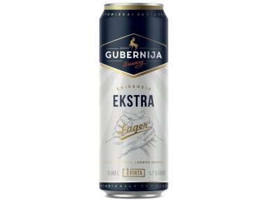 Alus Gubernija Ekstra Lager skard. 0,568 l