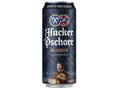 Alus Hacker Pschorr Kellerbier skard. 0,5 l