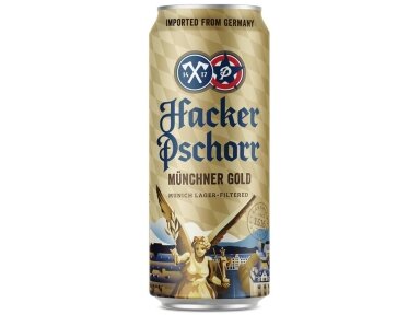 Alus Hacker Pschorr Munchner Gold skard. 0,5 l