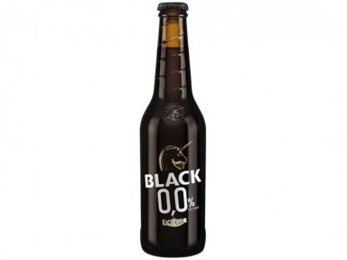 Alus nealkoholinis Licorne Black 0,33 l