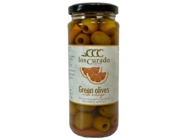 Alyvuogės Los Curado with orange 360 g