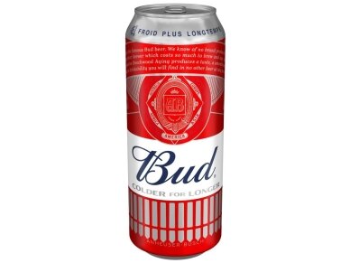 Alus Bud skard. 0,5 l Alus Bud skard. 0,5 l