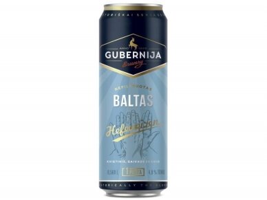 Alus Gubernija Baltas Hefeweizen skard. 0,568 l Alus Gubernija Baltas Hefeweizen skard. 0,568 l