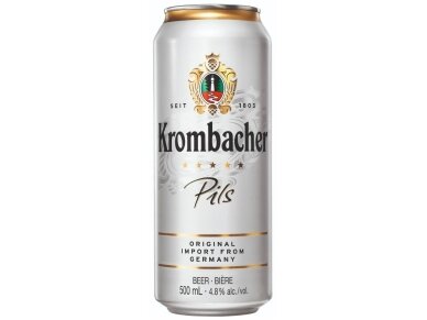 Alus Krombacher Pils skard. 0,5 l Alus Krombacher Pils skard. 0,5 l