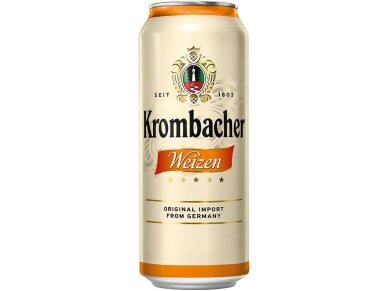 Alus Krombacher Weizen skard. 0,5 l Alus Krombacher Weizen skard. 0,5 l