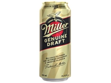 Alus Miller Genuine Draft skard. 0,5 l Alus Miller Genuine Draft skard. 0,5 l