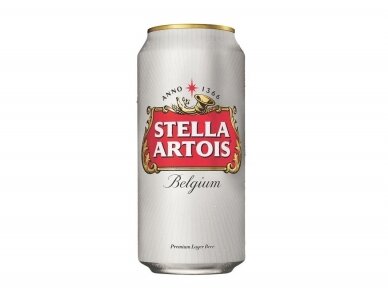 Alus Stella Artois skard. 0,5 l