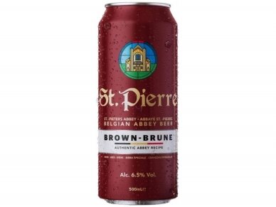 Alus St.Pierre Brune skard. 0,5 l Alus St.Pierre Brune skard. 0,5 l