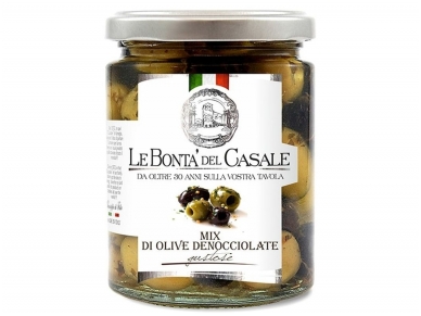 Alyvuogės Le Bonta Del Casale Itališkų alyvuogių asorti aliejuje 314 ml
