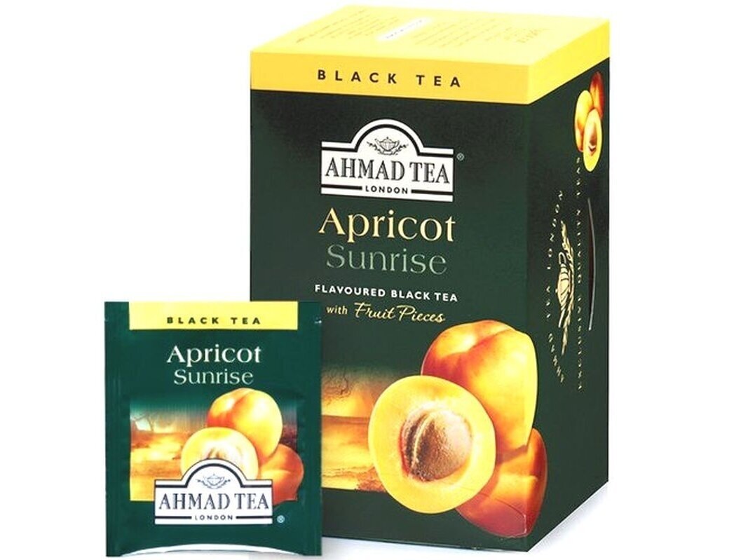 Arbata Ahmad Apricot Sunrise 20 pak. Arbata Ahmad Apricot Sunrise 20 pak.