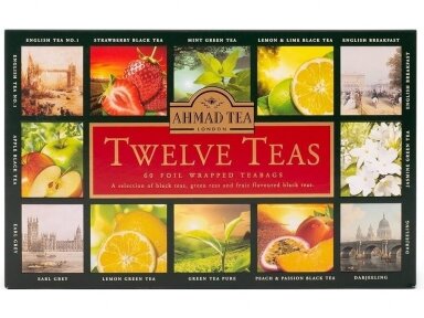 Arbata Ahmad Twelve Teas 60 pak.