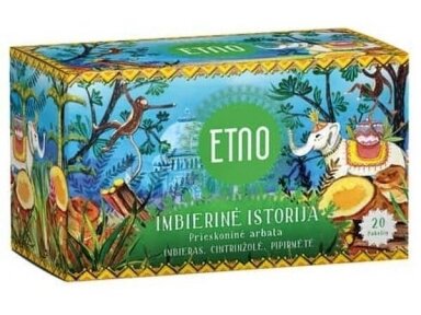 Arbata Etno Imbierinė Istorija 20 pak.