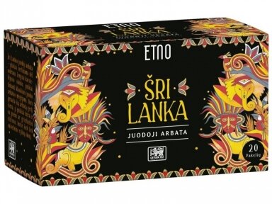 Arbata Etno Šri lanka juoda 20 vnt