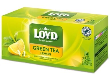 Arbata Loyd citrinų skonio 25 pak.
