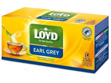 Arbata Loyd Earl Grey 25 pak.