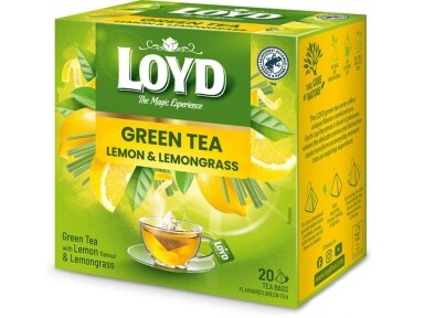 Arbata Loyd su citrinų žievelėmis ir citrinžole 20 pak.