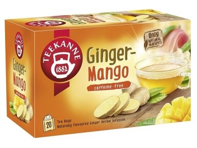 Arbata Teekanne Ginger Mango 20 pak.