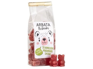 Arbata Tirpi Meškiukai šeivamedžio ir rabarbarų skonio 125 g