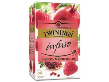 Arbata Twinings aviečių ir granatų 20 pak.
