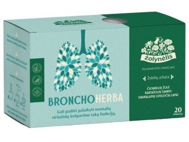 Arbata Žolynėlis Bronchus 20 pak.