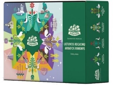 Arbata Žolynėlis Lietuvos regionų rinkinys 15 x 4 pak.