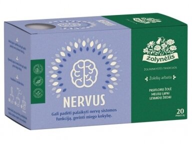 Arbata Žolynėlis Nervus 20 pak.