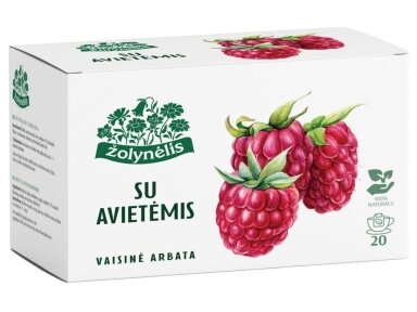 Arbata Žolynėlis su avietėmis 20 pak.