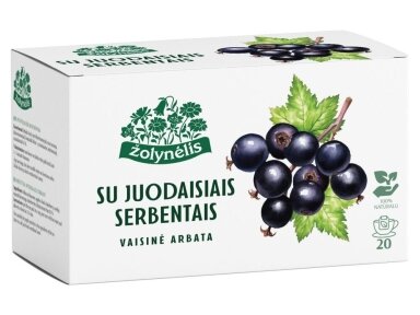 Arbata Žolynėlis su juodaisiais serbentais 20 pak.