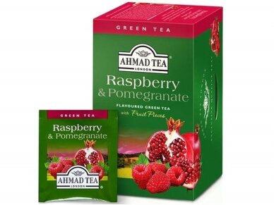 Arbata Ahmad Pomegranate & Raspberry 20 pak. Arbata Ahmad Pomegranate & Raspberry 20 pak.