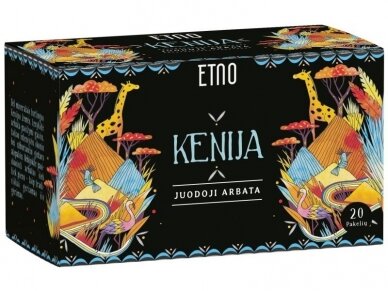 Arbata Etno Kenija juoda 20 vnt Arbata Etno Kenija juoda 20 vnt