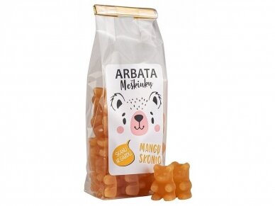 Arbata tirpi Meškiukai mangų skonio 125 g Arbata tirpi Meškiukai mangų skonio 125 g