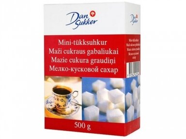 Cukrus Dan Sukker baltas gabalinis 500 g
