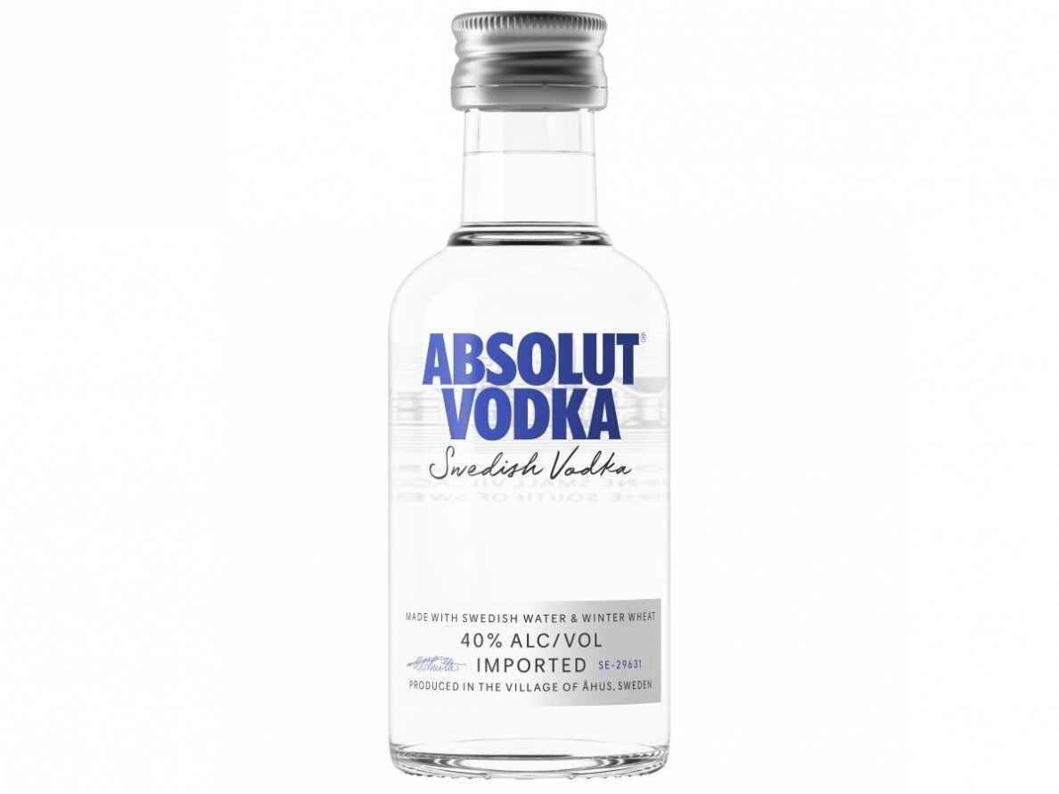 Degtinė Absolut 0,05 l mini Degtinė Absolut 0,05 l mini