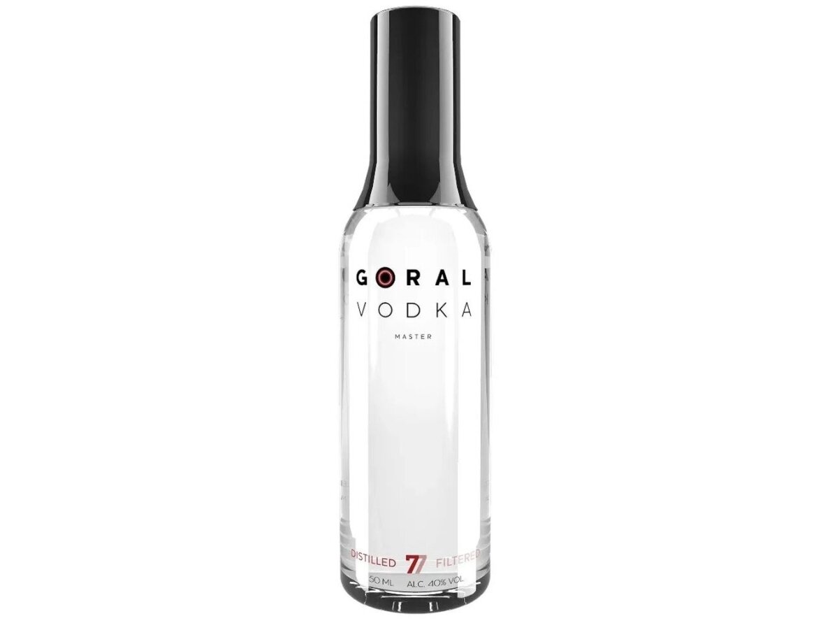 Degtinė Goral Vodka Master 0,05 l mini