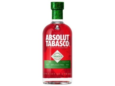 Degtinė Absolut Tabasco 0,7 l Degtinė Absolut Tabasco 0,7 l