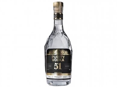 Degtinė Purity 51 Reserve Organic Vodka 1 l