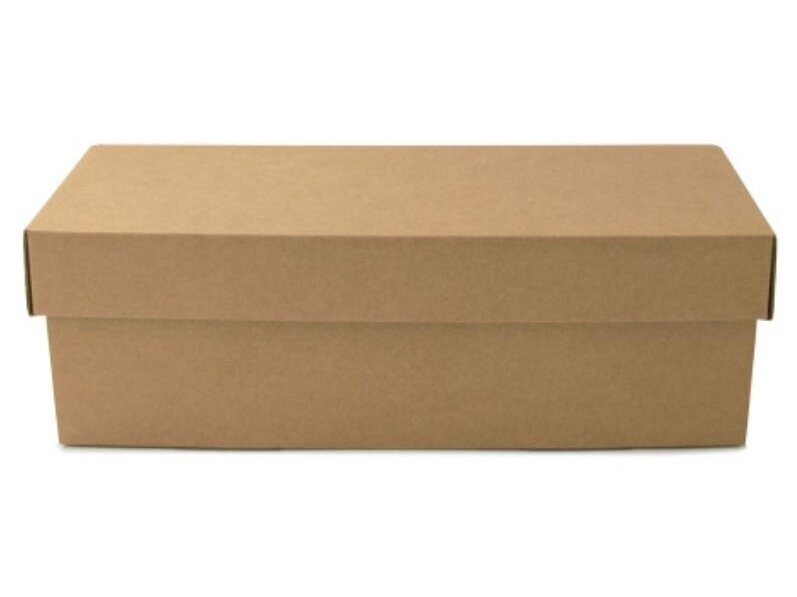 Dėžutė ruda natūrali 1 but. 335x115x115 Dėžutė ruda natūrali 1 but. 335x115x115