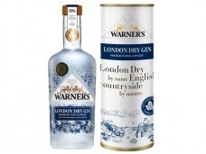 Džinas Warner's London Dry Gin su dėž. 0,7 l