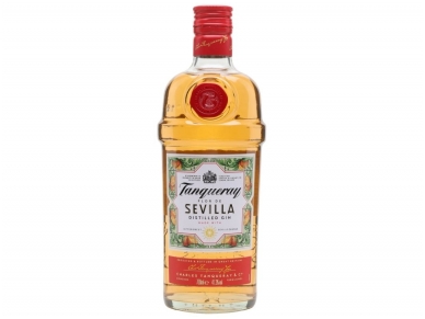 Džinas Tanqueray Flor de Sevilla 0,7 l Džinas Tanqueray Flor de Sevilla 0,7 l