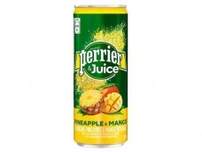 Gėrimas Perrier & Juice Pineap & Mango 0,25 l