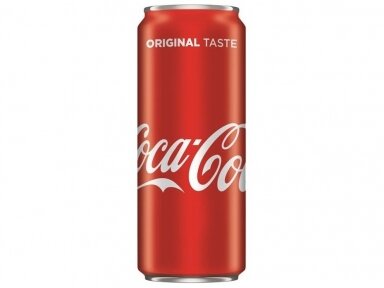 Gėrimas Coca Cola skard. 0,33 l
