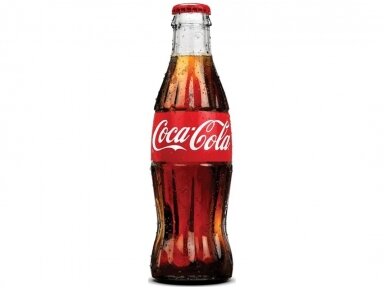 Gėrimas Coca Cola stikle 0,25 l