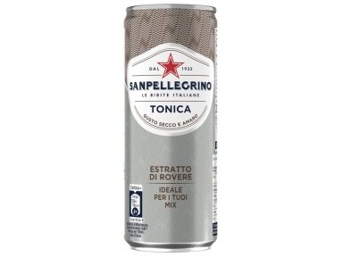 Gėrimas Sanpellegrino Tonic Oakwood skard. 0,33 l