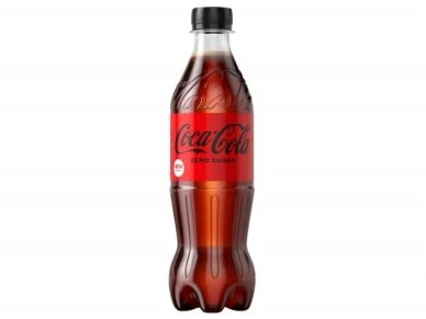 Gėrimas Coca Cola Zero pet 0,5 l