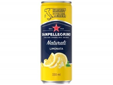 Gėrimas Sanpellegrino Limonata skard. 0,33 l